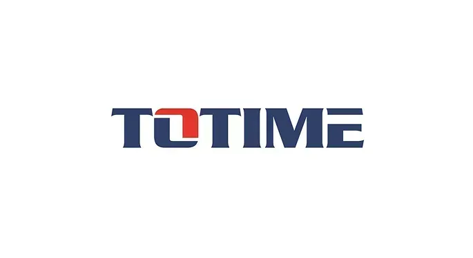Текст "TOTIME" на желтом фоне
